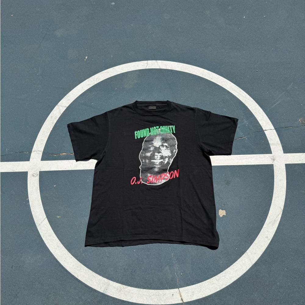 Vintage OJ Simpson “Not Guilty” Tshirt.